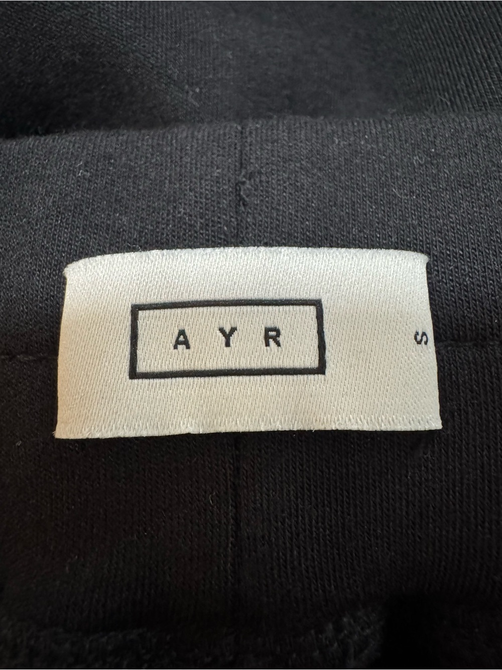 AYR Black Pull On Ponte Wide Leg Pants Size Small - Picture 4 of 5